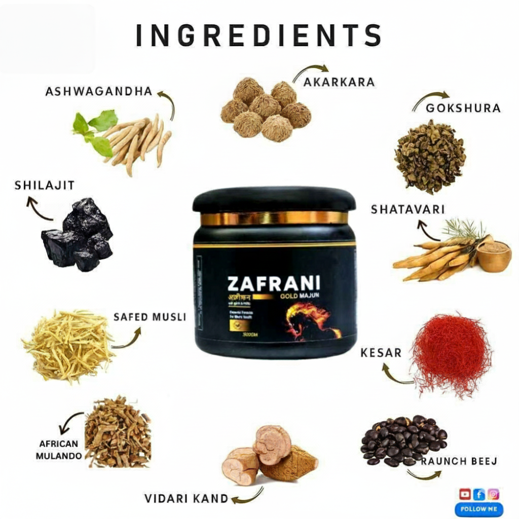 Zafrani Gold Capsule – Mardana Kamzori Ka ilaj